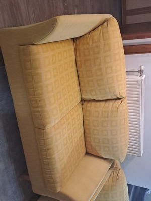 Two-seater and three-seater sofas like new
