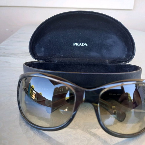 Prada vintage flame wave sunglasses used, gray
