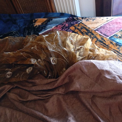 Curtain like new, 1.80/3 meters, double fabric