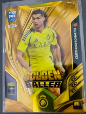 FIFA 365 2026 Golden Baller Ronaldo αυτοκόλλητο καινούργιο