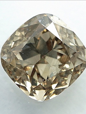Natural Fancy Yellow 1.01ct Cushion Diamond SI2 Certified IGI