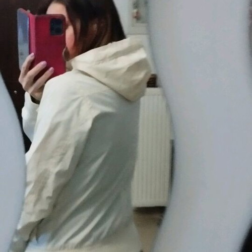 Spring jacket like new, white, size S