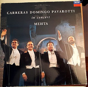 Βινύλιο CARRERAS DOMINGO PAVAROTTI in concert / MEHTA