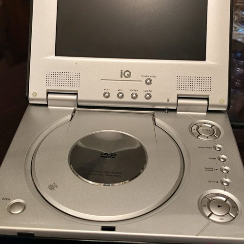 IQ DVD-370TV Portable DVD Player used for spare parts