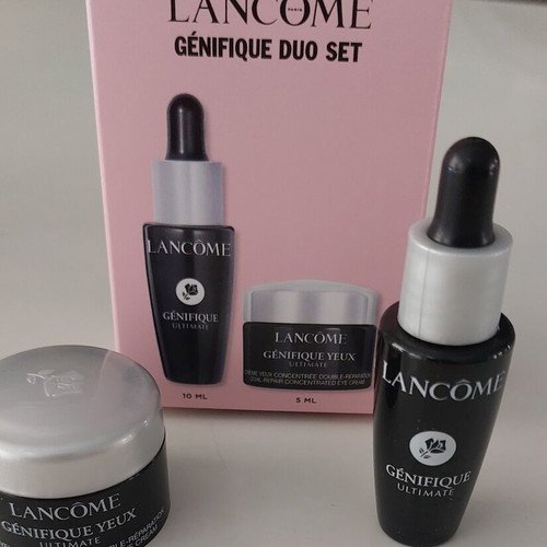 Lancôme Génifique Ultimate Duo Set Serum 10ml Eye Cream 5ml new