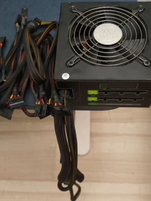 Aerocool Mecha RGB Mid Tower Case with CoolerMaster 520W PSU and 3 Arctic F12 Fans