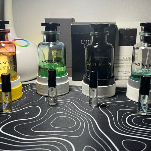 Louis Vuitton Tester Sample 4 Fragrances Discovery Pack New
