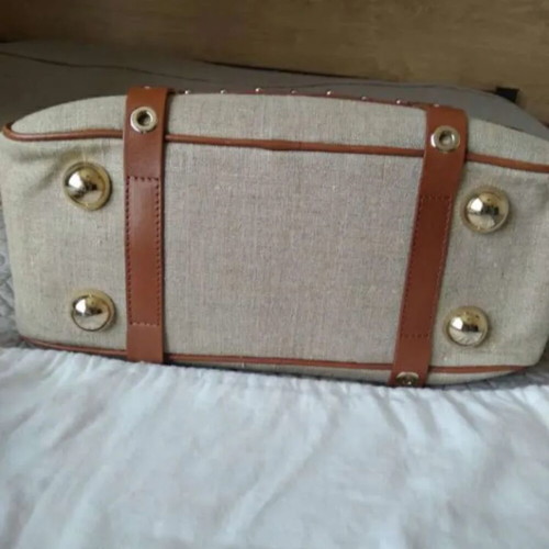 Moschino Cheap and Chic women's handbag like new, canvas and leather