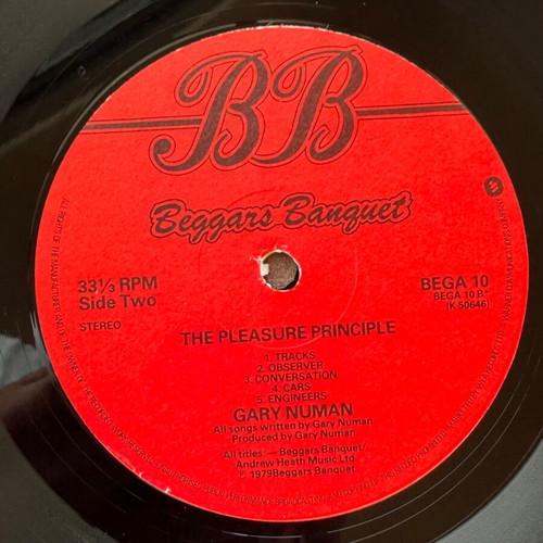 Gary Numan The Pleasure Principle LP used, pop
