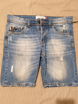 Alcott & Co Men's Denim Shorts Size 32 Light Blue Like New