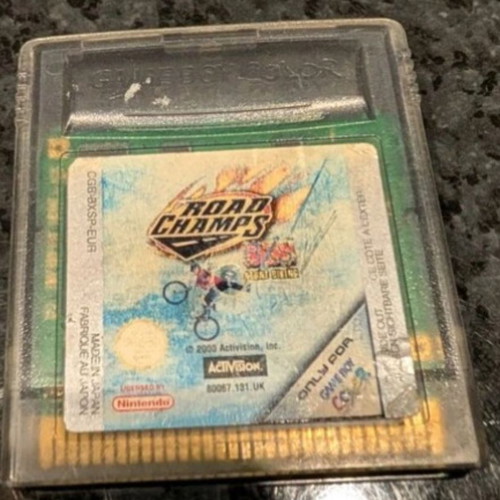 Road Champs game for Game Boy used