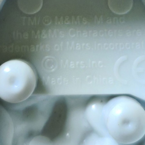 M&Ms Yellow Character Vintage Figure Used