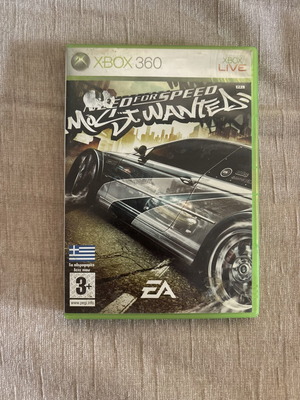 Need for Speed Most Wanted Xbox 360 game, Greek, complete