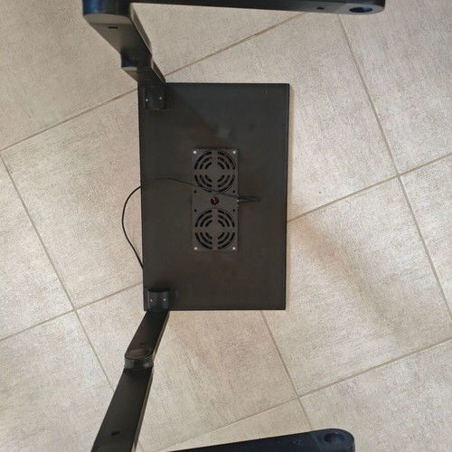 Ergonomic Folding Laptop Stand with USB Fans