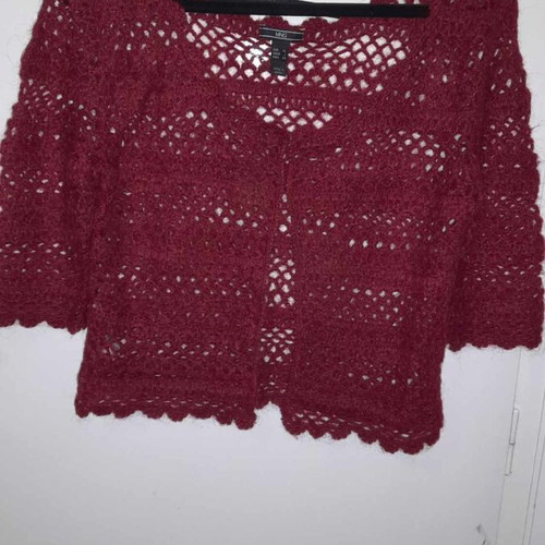 Bordeaux bolero like new, size XL