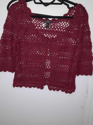 Bordeaux bolero like new, size XL