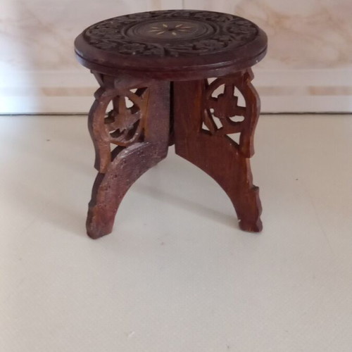 Vintage Indian Mini Table 16 cm like new