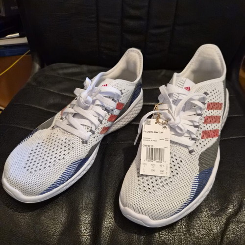 Adidas Fluidflow 2.0 Running Shoes new with tags, size 45