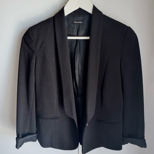 Massimo Dutti women's blazer size S like new, black