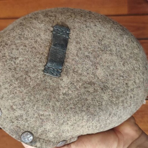 German aluminum canteen used, World War II