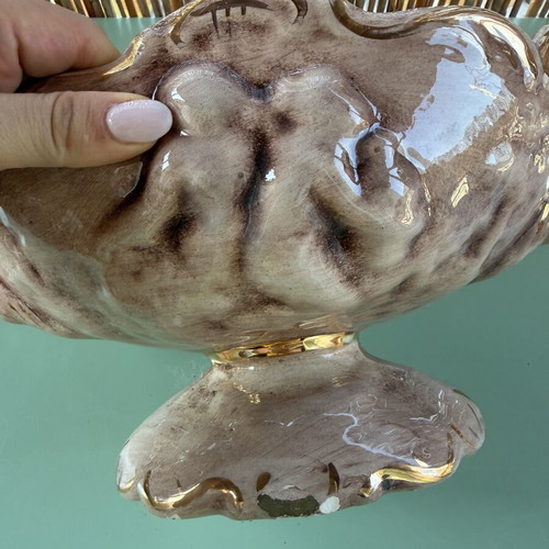 Vintage vessel used, 37cm length, 11cm base diameter