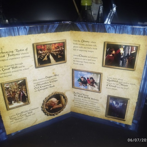 Harry Potter collectible DVD sets used, two collections with subtitles