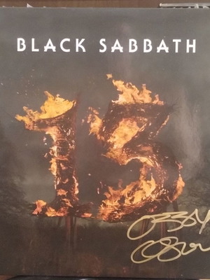 Black Sabbath 13 2LP υπογεγραμμένο από Ozzy Osbourne και The End LP σαν καινούργιο