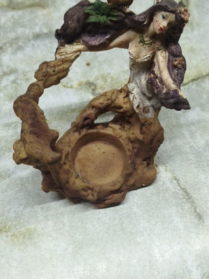 Elf with owl for tealight new