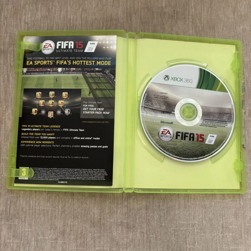 FIFA 15 Xbox 360 game used, English version