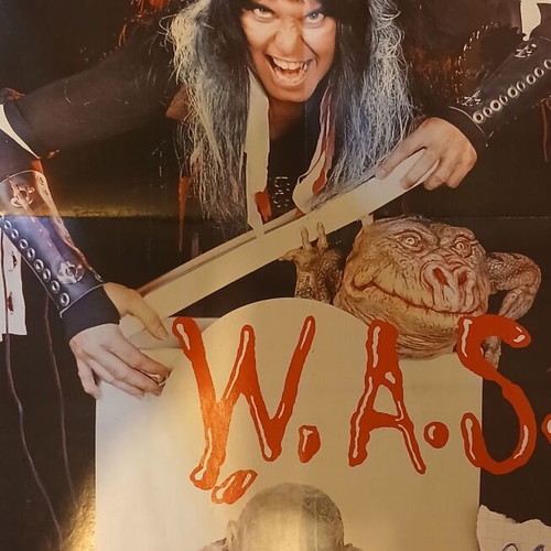 W.A.S.P./Overkill poster like new