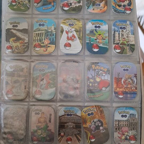 Pokemon Go 110 authentic metal tags like new
