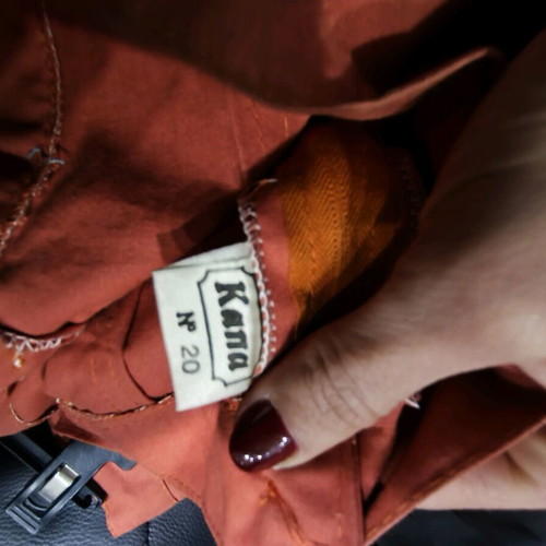 Vintage Kapa pants terracotta/orange, like new, size S