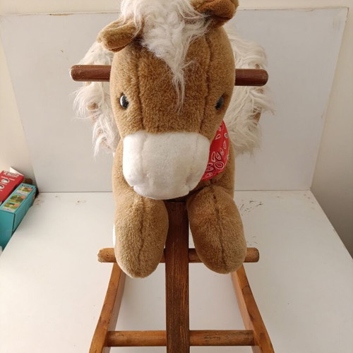 Children's rocking horse used