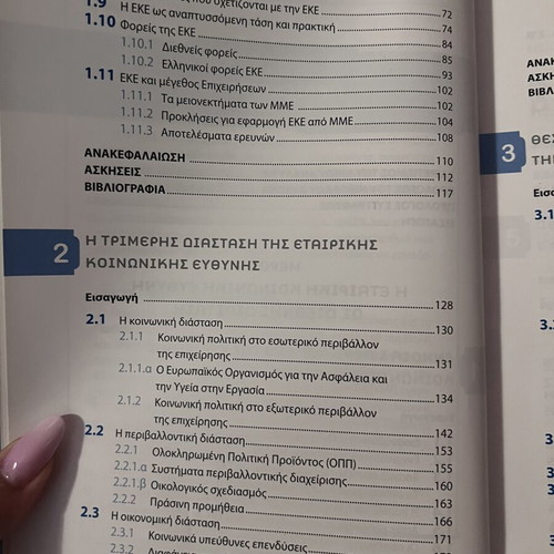 Corporate Social Responsibility book like new, Greek