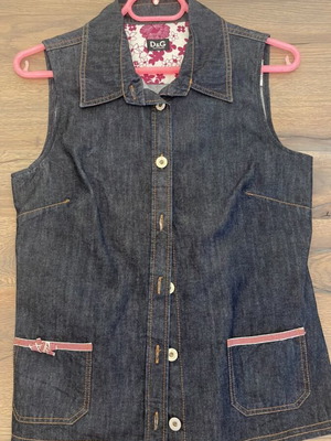 Dolce & Gabbana jacket like new, blue, sizes M L