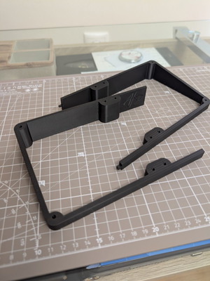 Angled Bottom Fan Bracket 10 Degrees custom PC accessory