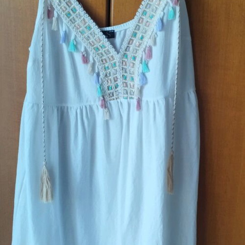 Bellissima summer kaftan like new, beige, size M