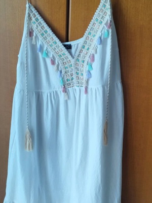 Bellissima summer kaftan like new, beige, size M