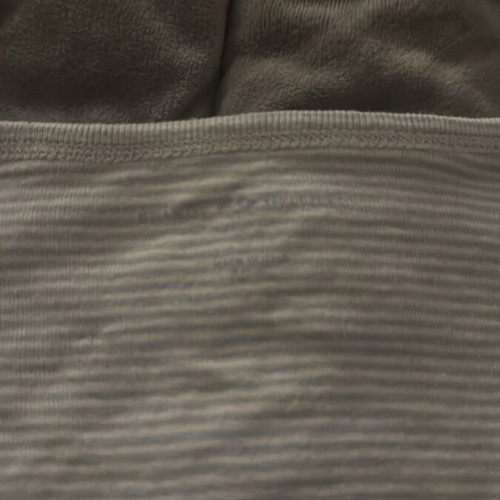 Brandy Melville Y2K Buttoned Front Baby Tee Like New, Blue and White Striped