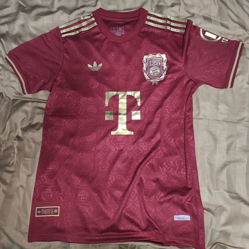 Bayern Munich 125 Years Anniversary Jersey Large Adidas new