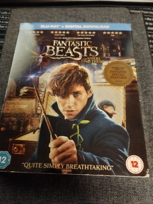Fantastic Beasts And Where To Find Them Blu-ray like new with Greek subs