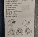 Prym Creative Buttons 36mm βάσεις κουμπιών σετ 12 τεμ καινούργιο