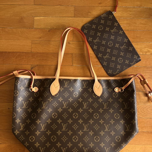 Louis Vuitton shoulder bag like new, brown