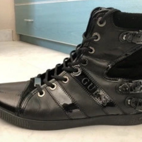 Guess black ankle boots size 45 like new