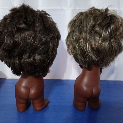 Collectible dolls used, 1970s, 24 cm height