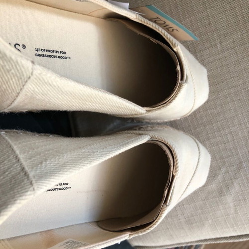 Women's platform espadrilles Toms 40 new, beige