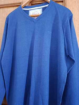 River Island men's sweater like new, blue, size M