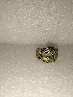 Game Of Thrones Targaryen Dragon Ring like new, handmade steel
