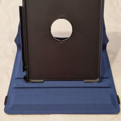 Fintie 360 Degree Rotating Tablet Case Blue for Tablets up to 24.5x17.5 cm