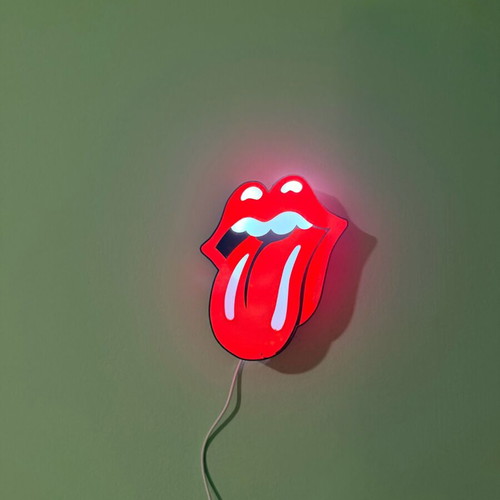 Rolling Stone Kiss Lightbox like new with led lights